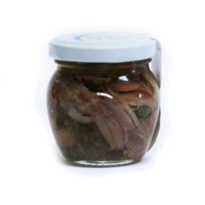filetti di alici con capperi 106 gr
