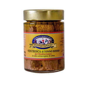 Filetti di Ventresca di Tonno Rosso del Mediterraneo in olio EVO - Antica Tonnara di Favignana